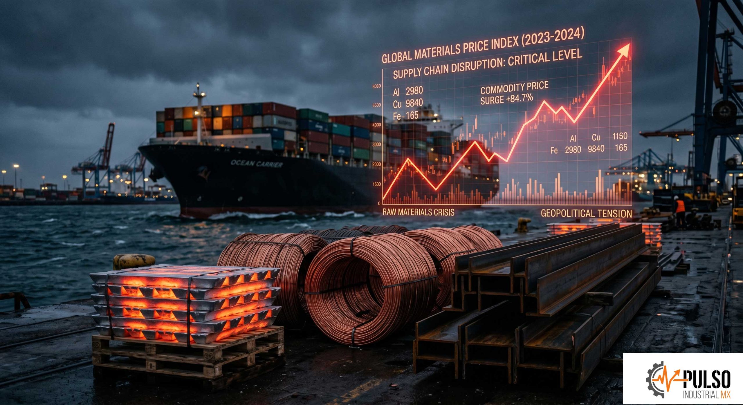 Materias Primas Industriales en Abril 2026: Lo Que Todo Directivo Debe Saber Ahora